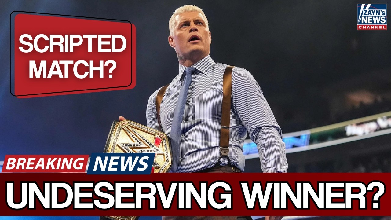 CODY RHODES WINS! Shock Title Change on WWE SmackDown! (Results)
