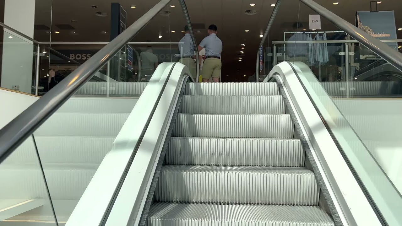 OTIS escalator at House of Fraser Maidstone