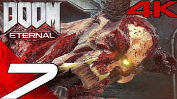 DOOM ETERNAL - Gameplay Walkthrough Part 7 - Sentinel Prime (4K 60FPS ULTRA) Full Game