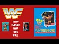 1990 classic wwf wrestling cards box rip hulk hogan ultimate warrior andre the giant and more