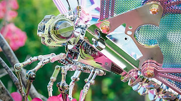 Hard Surface Mechanical Kitbashing Workflow with Blender 2.8