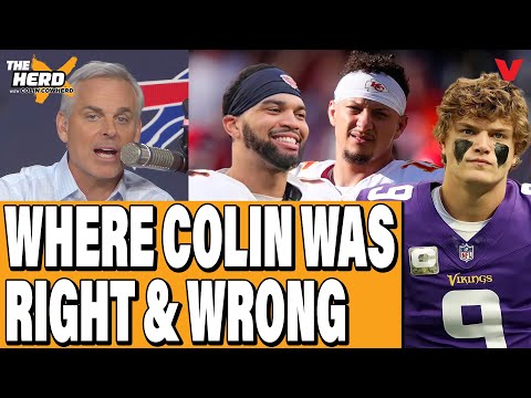 What Colin Cowherd got RIGHT & WRONG: Chiefs, Bears, 49ers, Lions, Eagles, Alabama, LSU | THE HERD