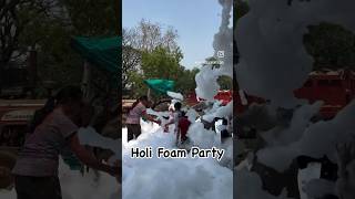 Holi Celebration, Foam Party, fully enjoyed, VishwasEvents, foam dance #foamparty. #foamdance