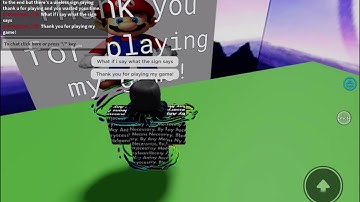 The end of the mario map in item asylum!