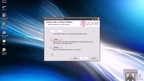 How to get zune theme