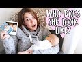Who Does She Look Like? - Comparing Our Baby Photos!