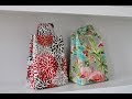 How to Sew A Reusable Lunch Tote Bag by Sewspire Sewing Tutorial