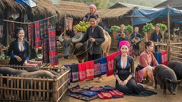 Chợ phiên Bản Liền của người Tày - bất ngờ với mặt hàng bán chạy nhất