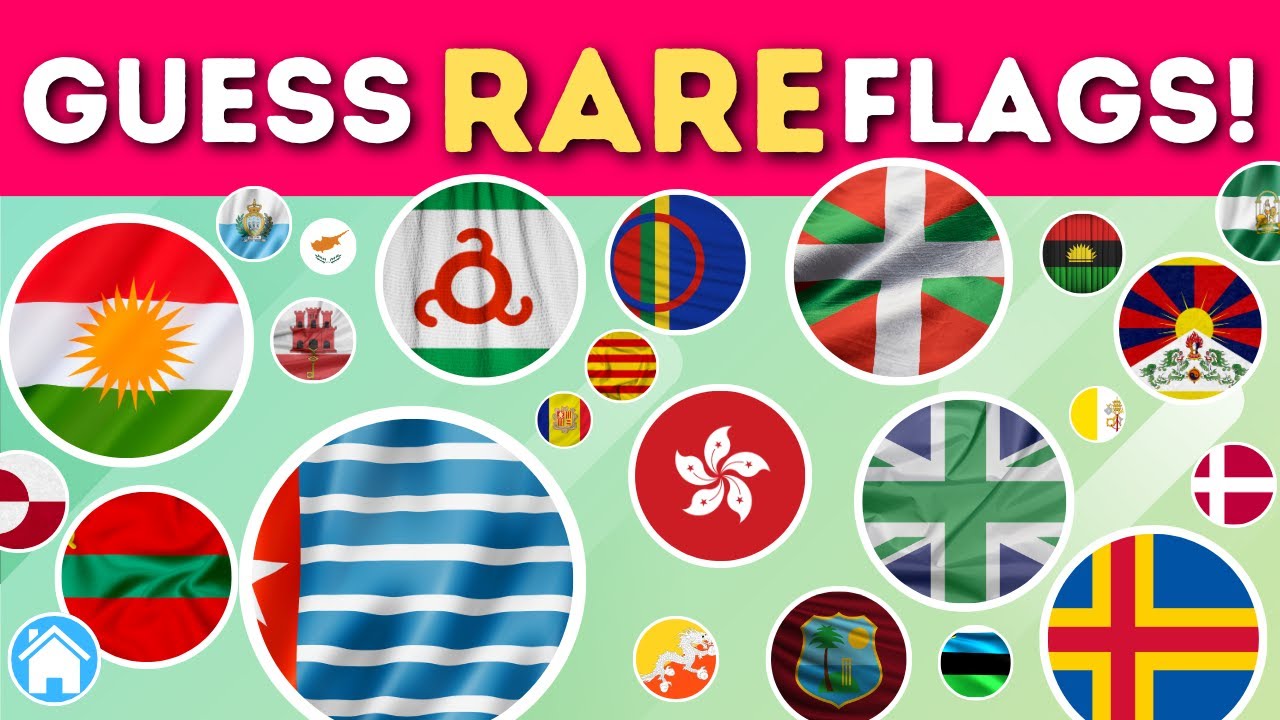 99% WILL FAIL This Flag Quiz! RARE Flags! - YouTube