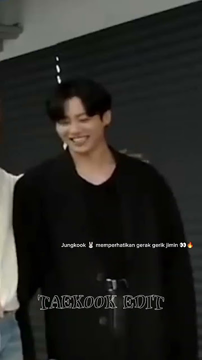 Taehyung 🐻 tidak menyadari kalo jungkook 🐰 cemburu melihatnya 👀🔥❤‍🔥 #taekook #jungkook #taehyung