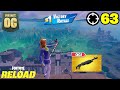 63 Elimination Solo Ranked "RELOAD” Gameplay Wins (Fortnitemares Chapter 6 Season 4 PS5 Controller)