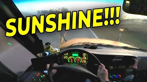 Bus Vlog - Hier komt de zon