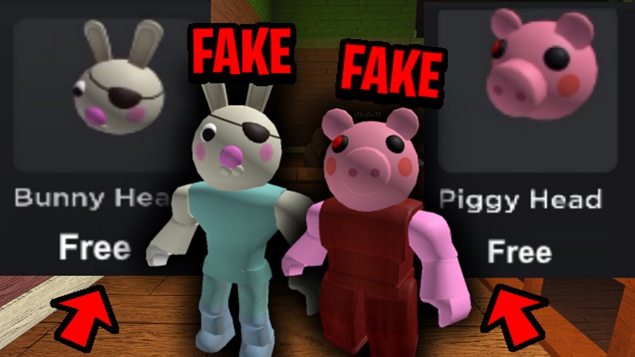 New How To Get The Piggy Head And Bunny Head For Free Disguise As Piggy Working 2020 Youtube - roblox free heads