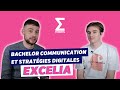 Le bachelor communication et stratgies digitales dexcelia digital school  thotis