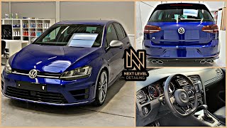 GOLF 7 R BLUE - DETAILING INTERIOR &amp; EXTERIOR