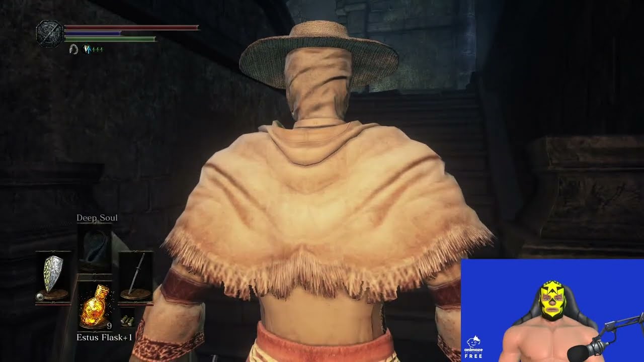 Luchador VS Giant Crystal Lizard?!? - Morba-Live - Dark Souls 3 - #15 - 