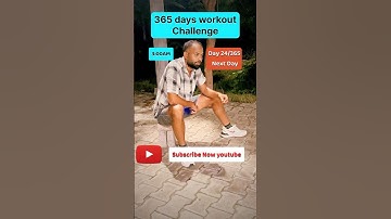 365 days workout challenge, day 24/365 next day #crazz #viralvlogs #myfirstvlog #minivlog #blogger