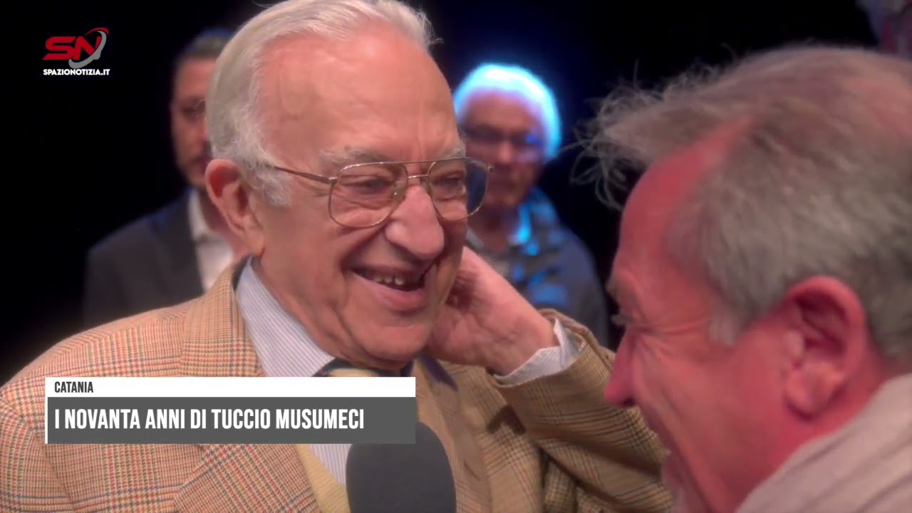Catania: i 90 anni di Tuccio Musumeci
