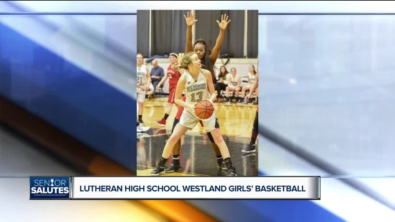 Wxyz Senior Salutes Lutheran High School Westland Girls Basketball
