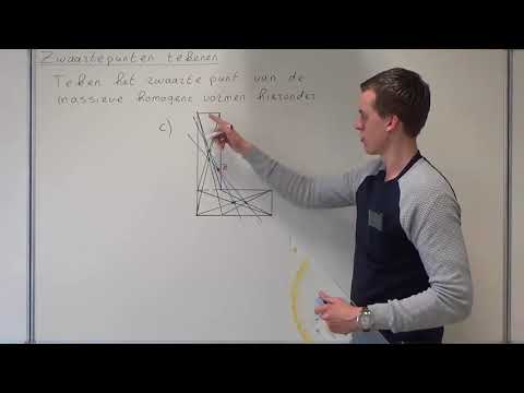 Meetkunde - Zwaartepunten tekenen (VWO wiskunde B)
