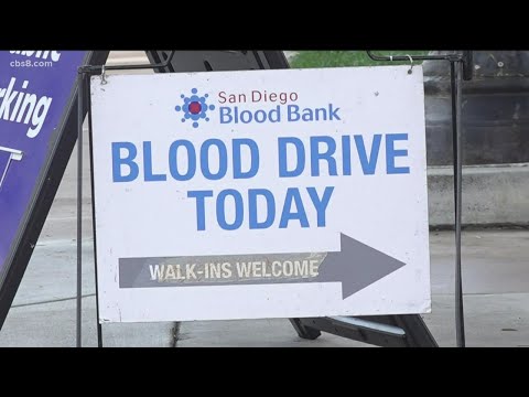 CBS 8 and the San Diego Blood Bank partnering up for National Donation Month