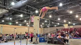 9.6 - Bars First Place - Pink Invitational