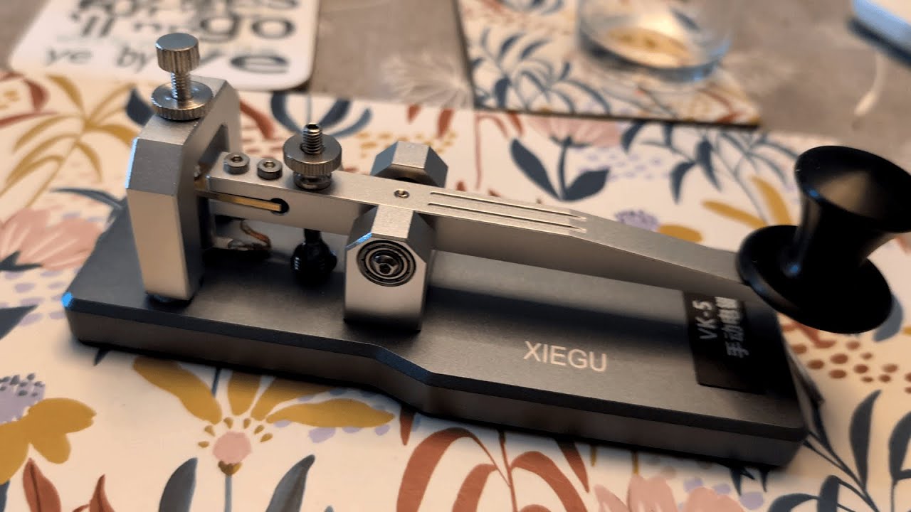 Xiegu VK-5 Morse Key - Not as good as I hoped it would be.