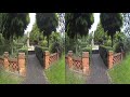 city park Launceston  Action cam  3d 4k video  test