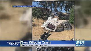 Two Killed In I-80 Crash Near Marysville Boulevard