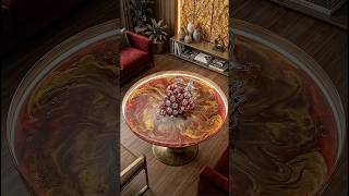 Making an Ultra-Luxury 3D Crystal Grape Epoxy Table ✨
