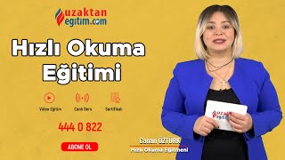 Uzaktan Eğitim - Resfebe Nedir? - Hızlı Okuma Eğitimi