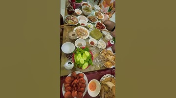 Mâm cỗ rằm tháng 7 của Miền Trung #ram #vulanbaohieu