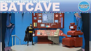 McFarlane Toys DC Multiverse Review: DC Direct Animated Batcave  | Asoka The Geek