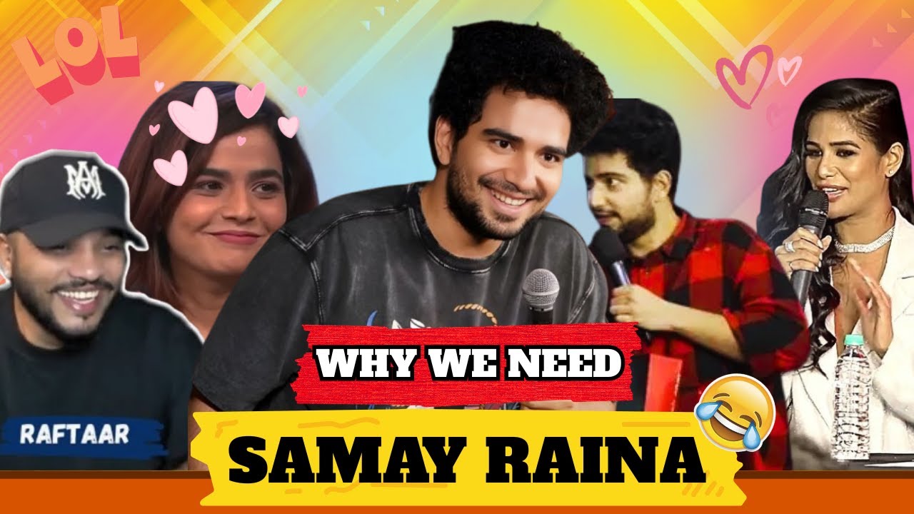 Samay Rena Cartoon Samay Raina Top Most Funniest & Iconic Moments | Why We Need Samay ...