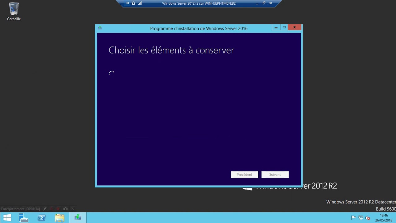 Performing an in-place upgrade from Windows Server 2012 R2 to Windows ...