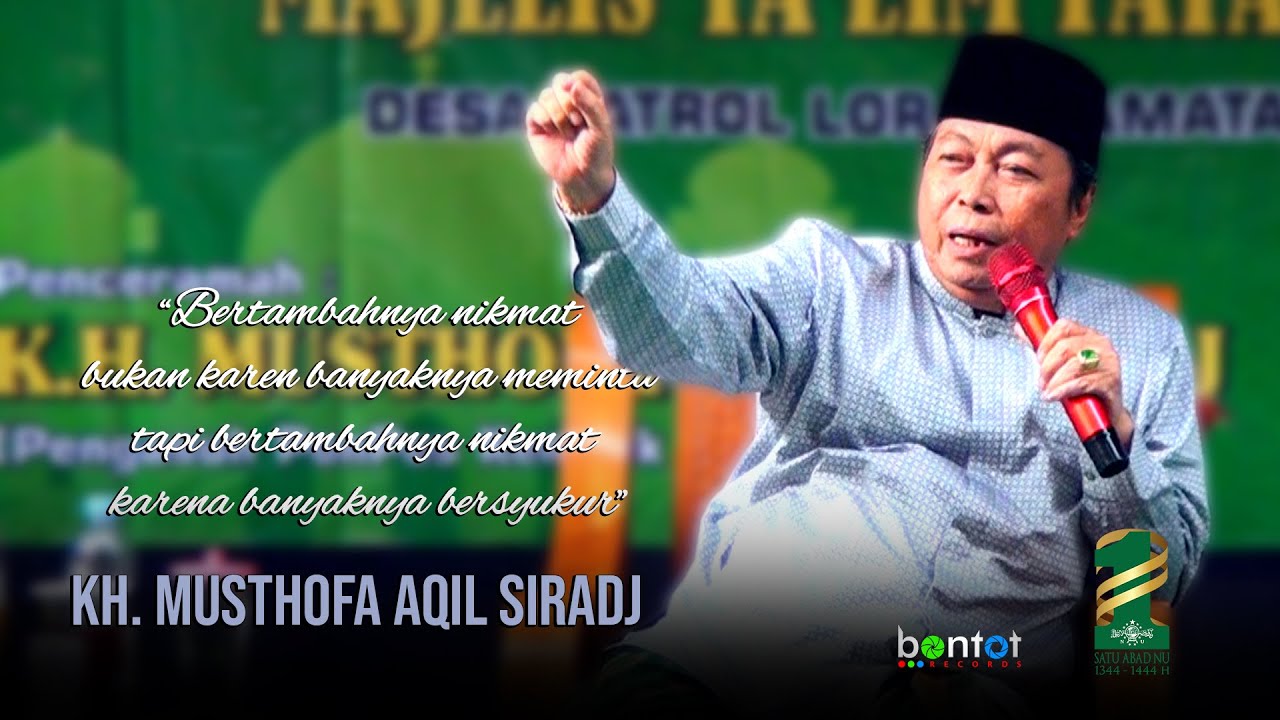 KH. MUSTHOFA AQIL SIRADJ - ISRA' MI'RAJ & 1 ABAD NU (PATROL LOR) :: BONTOT RECORDS