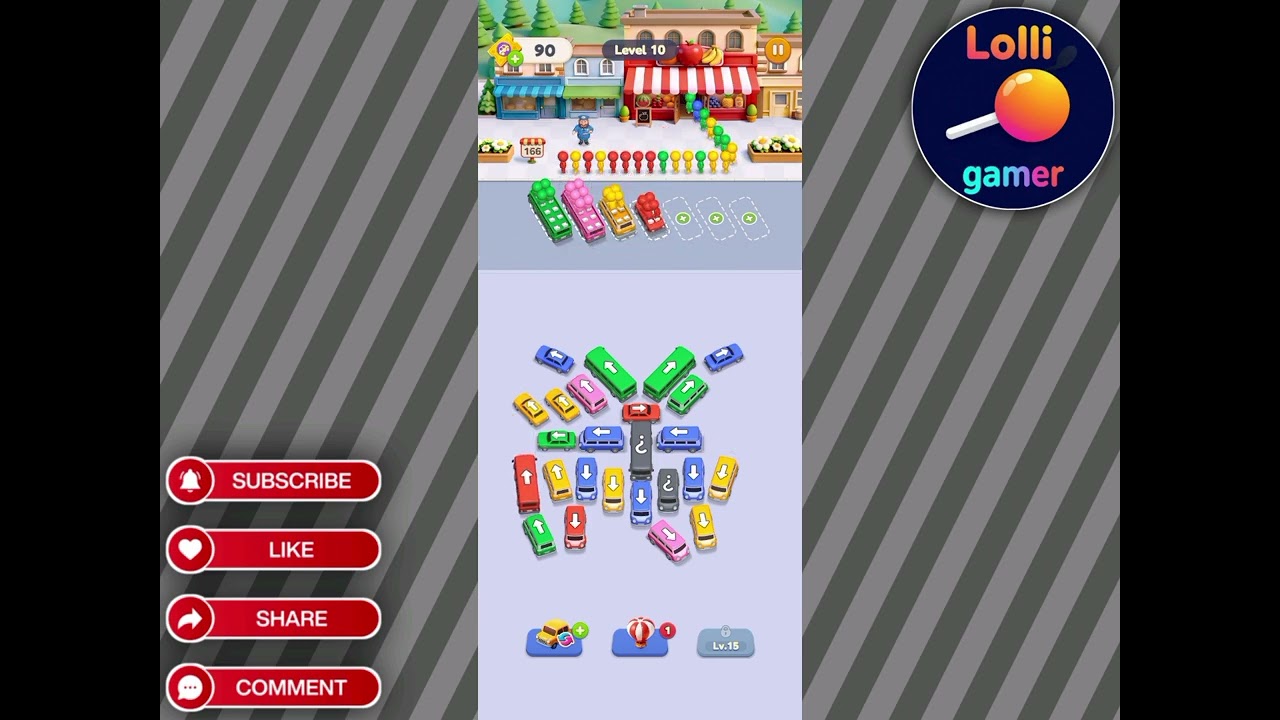 Bus Jam Solver : Traffic Escape Level 10 Walkthrough Solution All