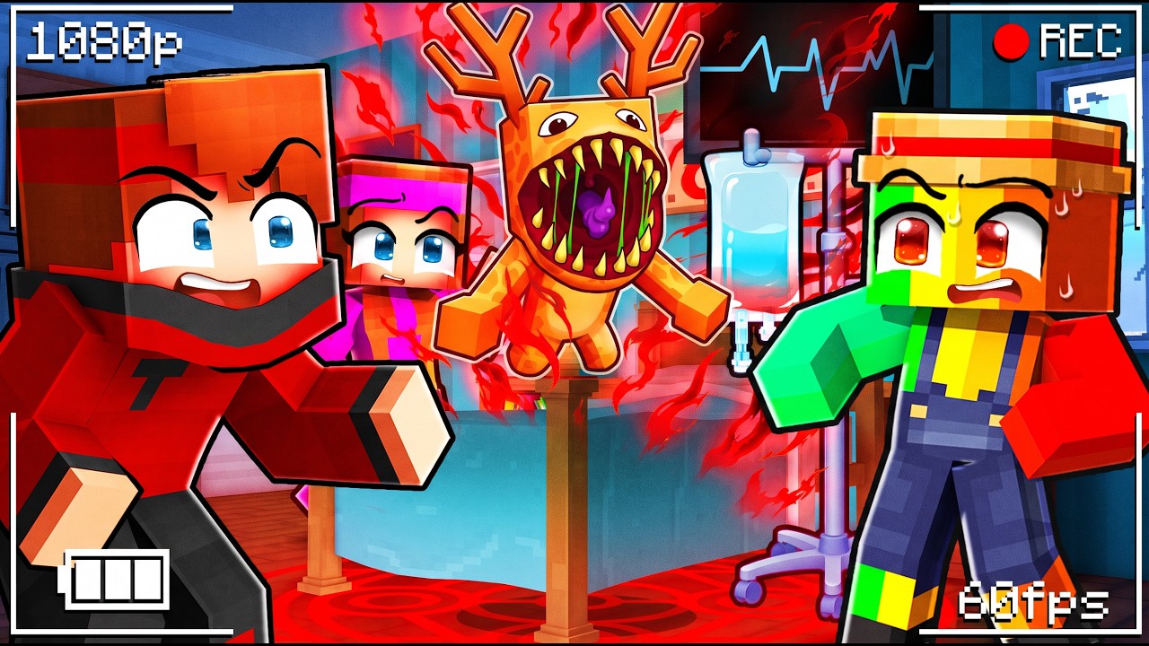 J'ai installé des Caméras de surveillance dans l'Hôpital des ANOMALIES sur Minecraft !