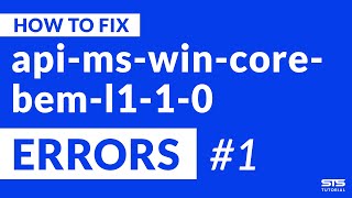 api-ms-win-core-bem-l1-1-0.dll Missing Error | Windows | 2020 | Fix #1