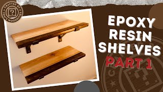 STUNNING Epoxy Resin Shelves - Step by Step | Part 1 of 2