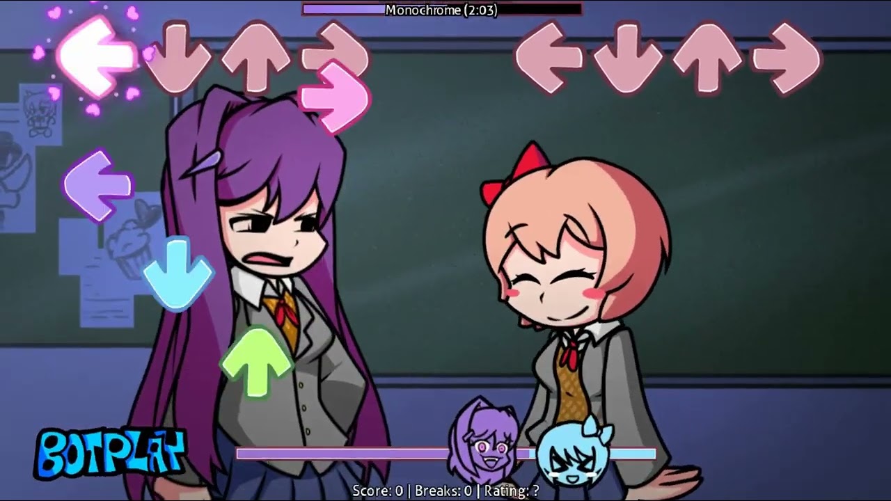 [ Plum ] Monochrome but Yuri and Sayori Sings it