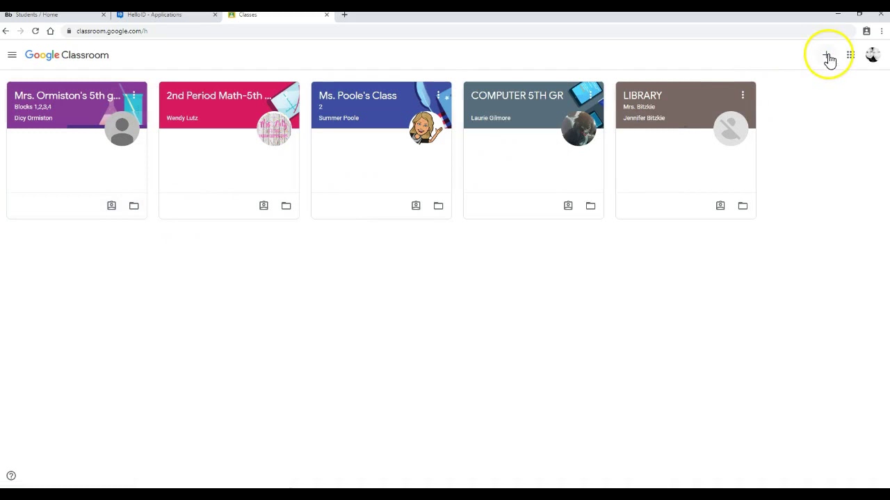 student google classroom student google classroom