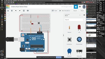Basic Arduino Button in TinkerCAD