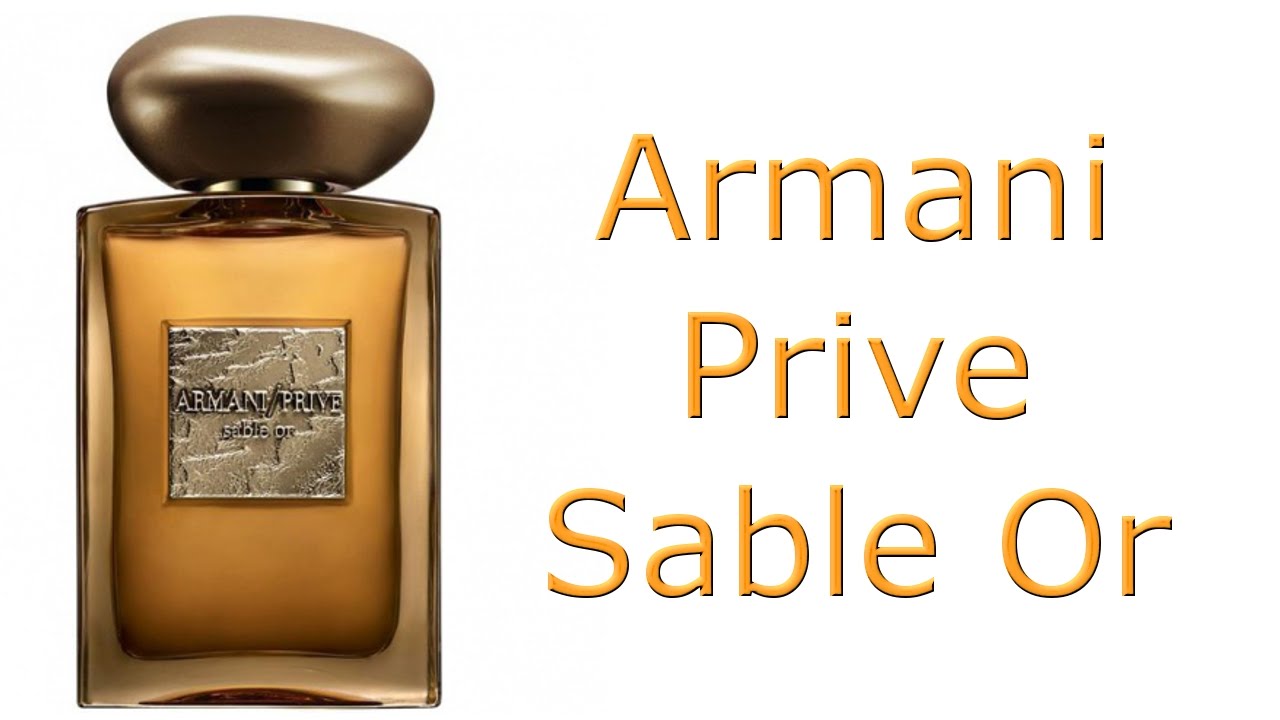 armani prive sable or