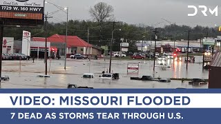 Video shows heavy rainfall and severe flooding in West Plains, Missouri | AL1G