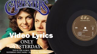 Yesterday One More (MV Lyrics)