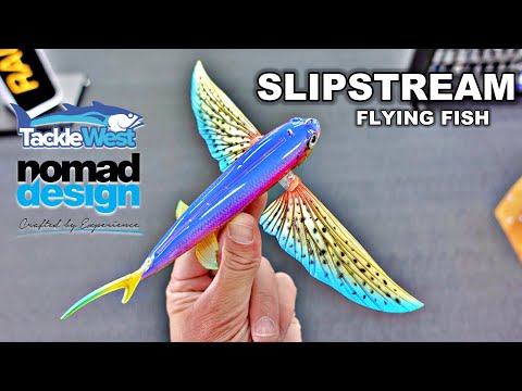 Is this the best fishing lure you have seen?  Nomad Design Slipstream Flying  Fish 