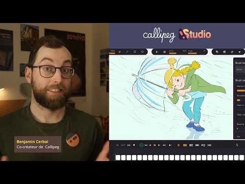 Callipeg Studio, your new 2D animation software for macOS and Windows