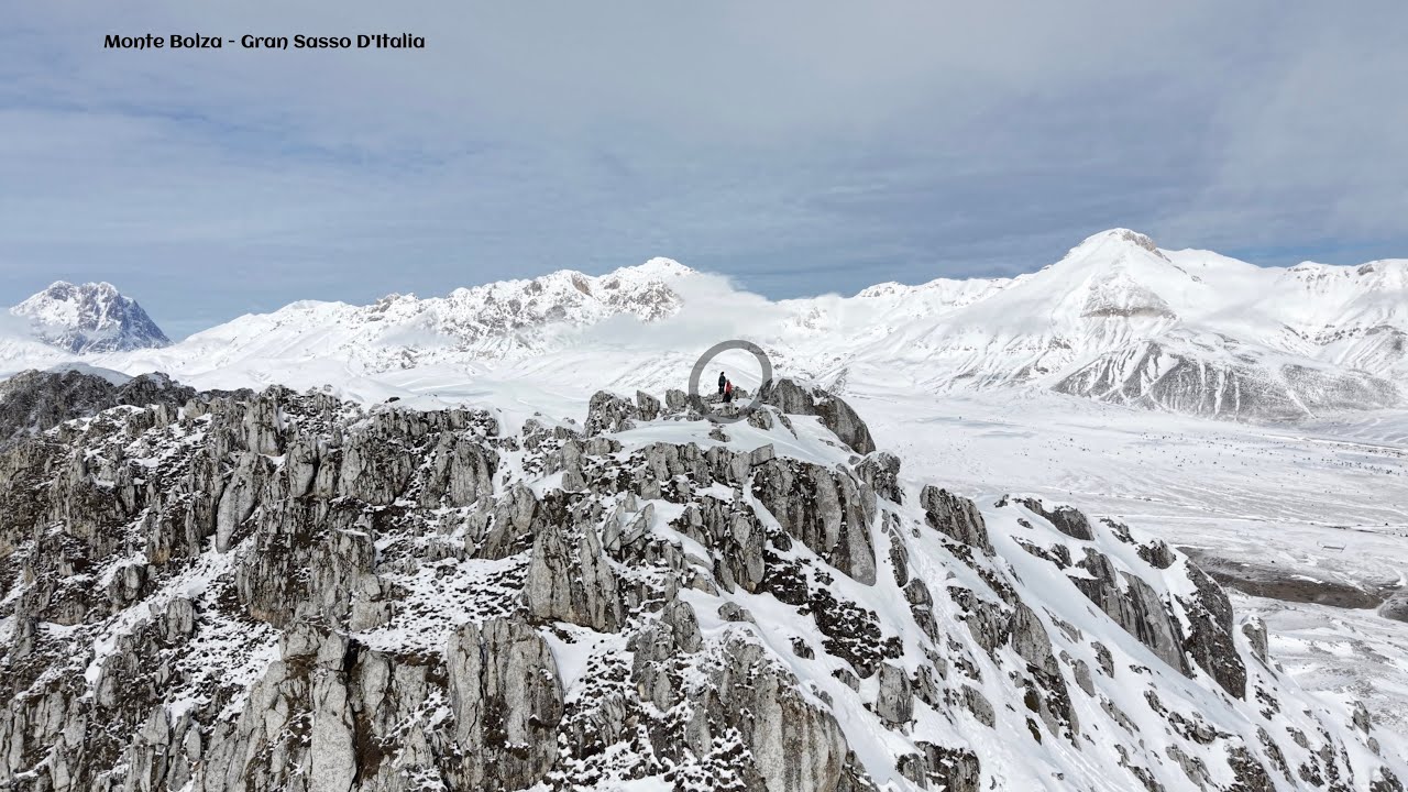8 Febbraio2026 Direttissima alla Cima del Monte Bolza invernale  4K