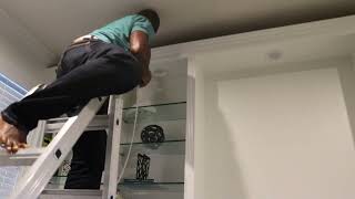 How to Install Smart Color Changing Recessed lights in a bookshelve screenshot 3